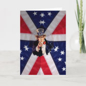 Uncle Sam New Citizen Card Karte (Vorderseite)