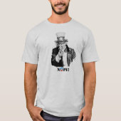 Uncle Sam - Nope - Nobama T-Shirt (Vorderseite)