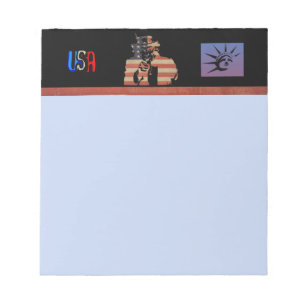 Uncle Sam Note Pad Notizblock