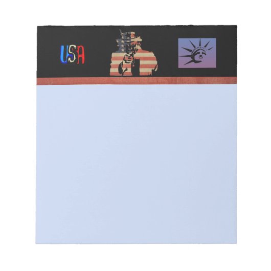 Uncle Sam Note Pad Notizblock (Vorderseite)