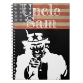 Uncle Sam Notebook Notizblock (Vorderseite)