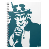 Uncle Sam Notizblock (Vorderseite)