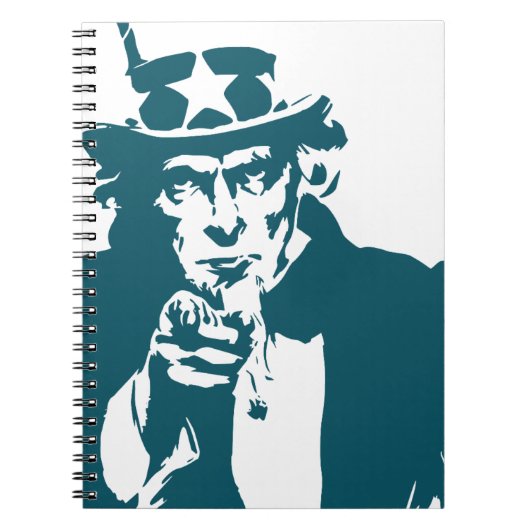 Uncle Sam Notizblock (Vorderseite)