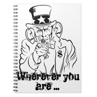Uncle Sam Notizblock