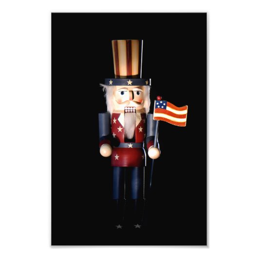 Uncle Sam Nutcracker Fotodruck (Vorne)