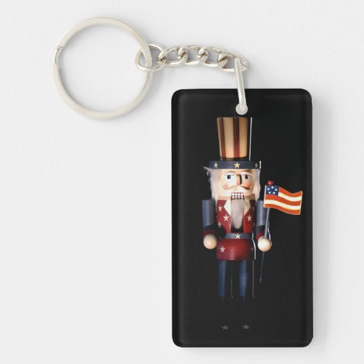 Uncle Sam Nutcracker Schlüsselanhänger (Vorderseite)