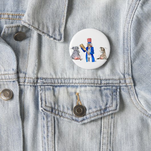 Uncle Sam Paddel Button (Beispiel)