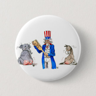 Uncle Sam Paddel Button