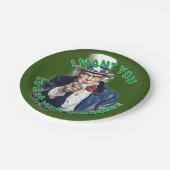 Uncle Sam Pappteller (Schrägansicht)