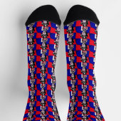 Uncle Sam Patriotic Socken (Oben)
