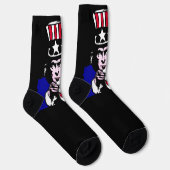 Uncle Sam Patriotic Socken (Rechts)