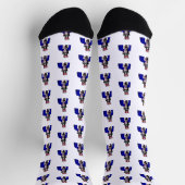 Uncle Sam Patriotic Socken (Oben)