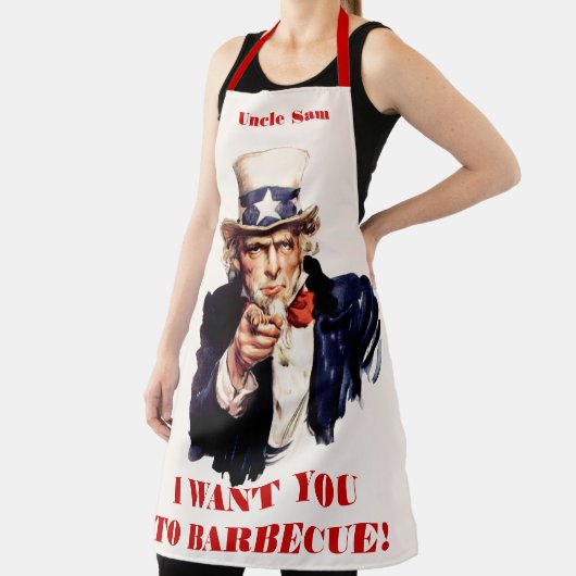Uncle Sam Personalize Schürze (InSitu)
