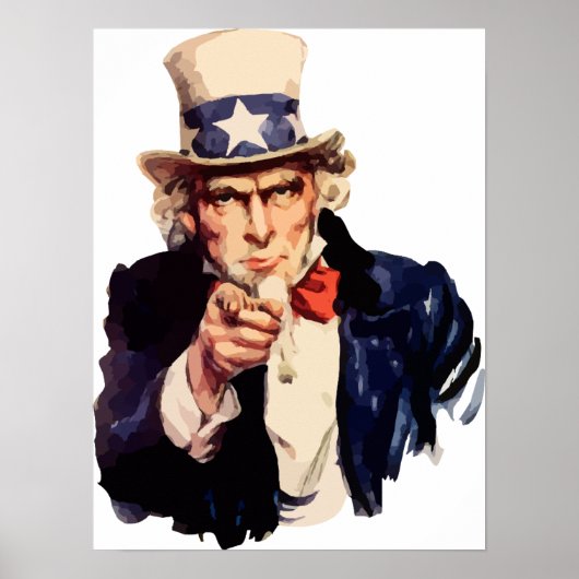 Uncle Sam Poster (Vorne)
