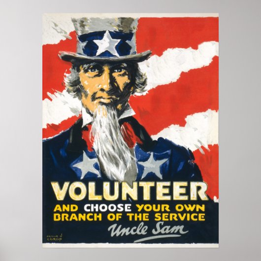 Uncle Sam Poster (Vorne)