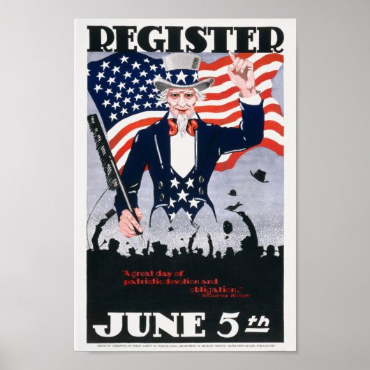 Uncle Sam Poster (Vorne)