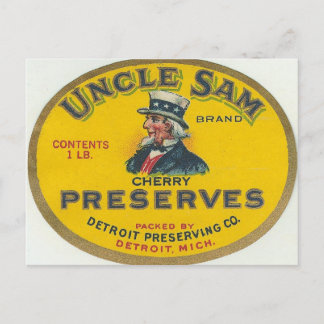 Uncle Sam Postkarte