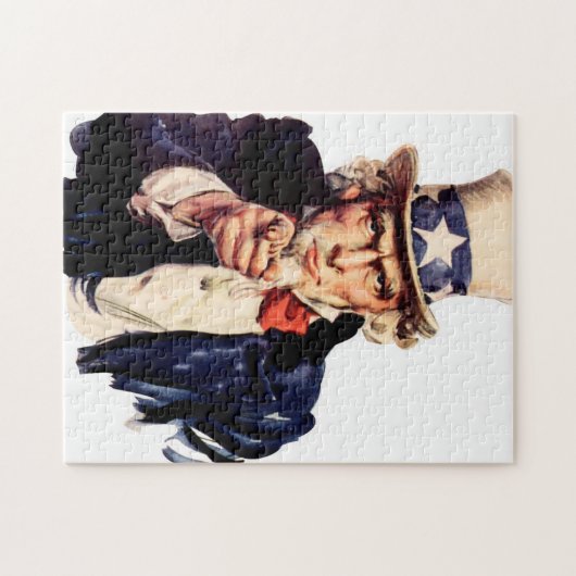 Uncle Sam Puzzlespiel Puzzle (Horizontal)