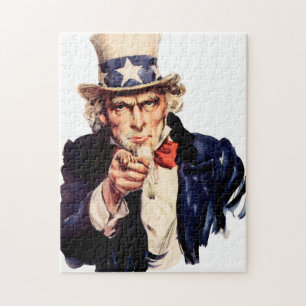 Uncle Sam Puzzlespiel Puzzle