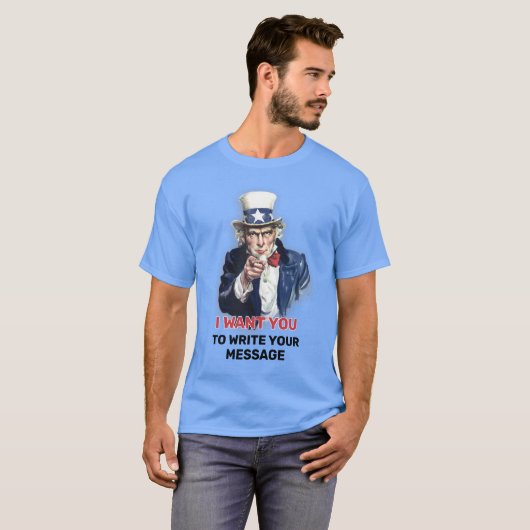 Uncle Sam Recruiting T-Shirt (Vorne ganz)