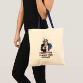 Uncle Sam Recruiting Tragetasche (Vorderseite (Produkt))
