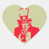 Uncle Sam (Red) on Stickers (Vorderseite)