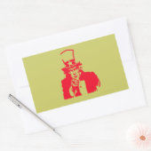 Uncle Sam (Red) on Stickers (Umschlag)