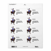 Uncle Sam Riding on Donkey (Vorne)