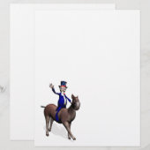 Uncle Sam Riding on Donkey (Vorne/Hinten)