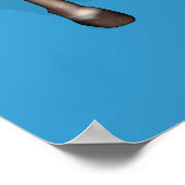 Uncle Sam Riding on Donkey Poster (Ecke)