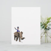 Uncle Sam Riding on Elephant (Stehend Vorderseite)