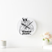 Uncle Sam Runde Wanduhr (Zuhause)