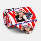 Uncle Sam Rüttelte mich Krawatte (Gerollt)