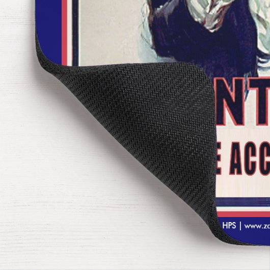 Uncle Sam Sagt, dass "halten Sie mich Mousepad (Ecke)