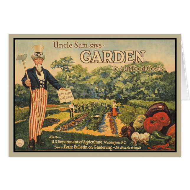 Uncle Sam Sagt: Garten, zum von (Vorderseite (Horizontal))
