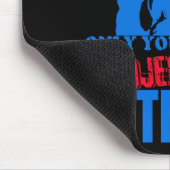 Uncle Sam sagt Stopp Project 2025 Vote Blue Mousepad (Ecke)