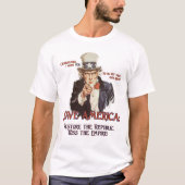 Uncle Sam Sagt T-Shirt (Vorderseite)