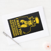 Uncle Sam Satire Sticker (Umschlag)