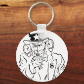 Uncle Sam Schlüsselanhänger (Vorderseite)
