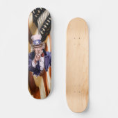 Uncle Sam Skateboard (Vorderseite)