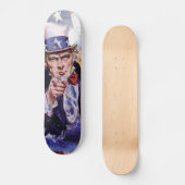 Uncle Sam Skateboard (Vorderseite)