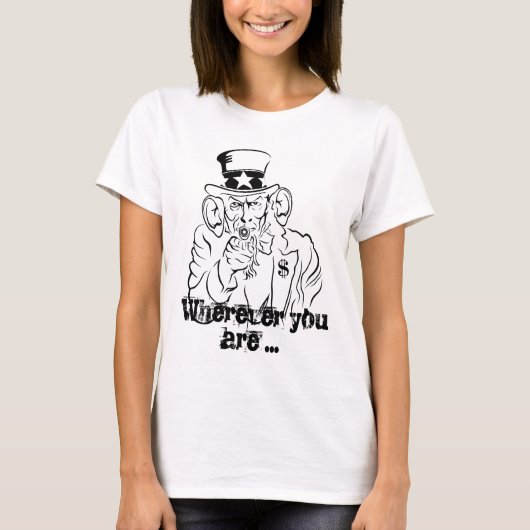 Uncle Sam T-Shirt (Vorderseite)