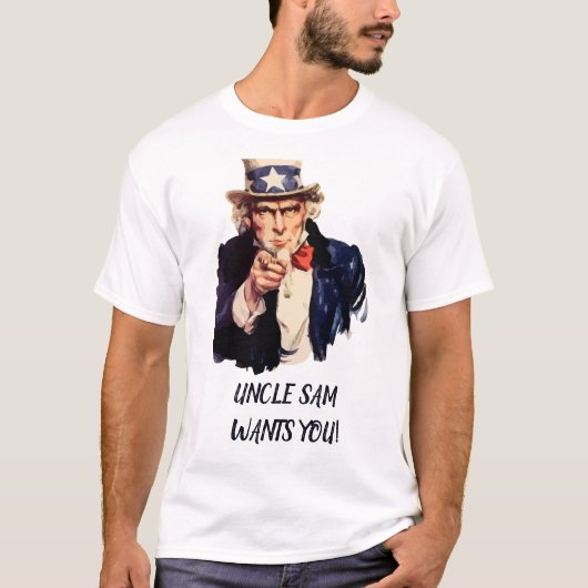 Uncle Sam T - Shirt (Vorderseite)
