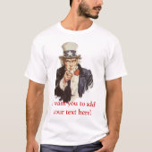 Uncle Sam T-Shirt (Vorderseite)