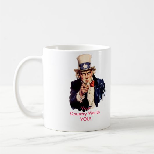 Uncle Sam Tasse (Links)