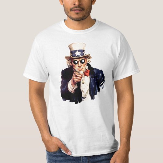 Uncle Sam Toby Eyes T-Shirt (Vorderseite)