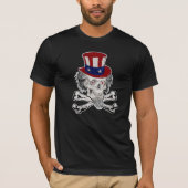 Uncle Sam U. Knochen-T - Shirt (Vorderseite)