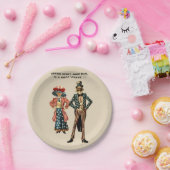 UNCLE SAM UND TANTE SAMANTHA PAPER PLATES PAPPTELLER (Party)