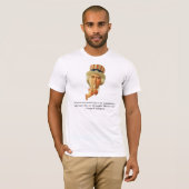 Uncle Sam Und Zitat durch George Washington T-Shirt (Vorne ganz)