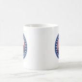 Uncle Sam US Flagge Kaffeetasse (Mittel)